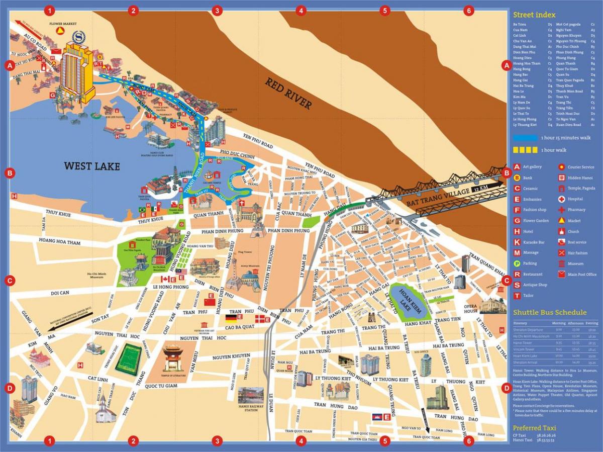 Mapa hanoj 