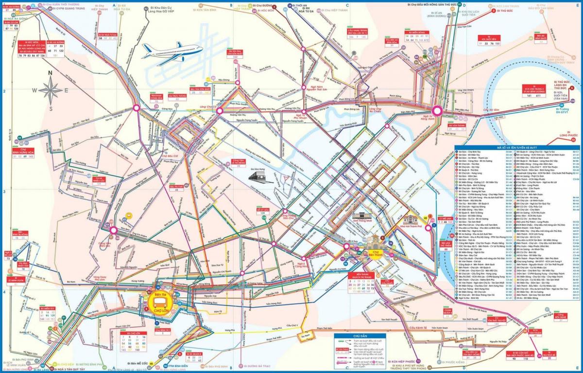 mapa mesta z hanoi, vietnam