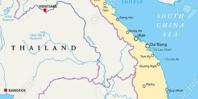 Hanoj mape polohu